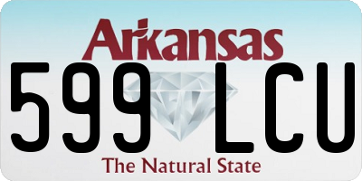 AR license plate 599LCU