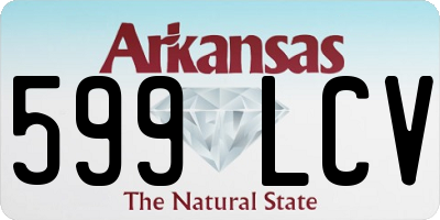 AR license plate 599LCV