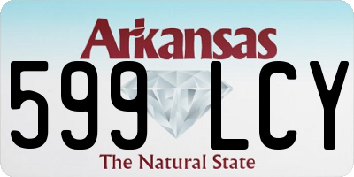 AR license plate 599LCY