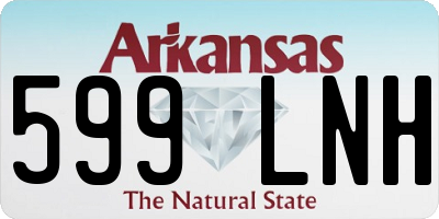 AR license plate 599LNH