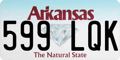 AR license plate 599LQK