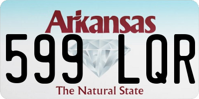 AR license plate 599LQR