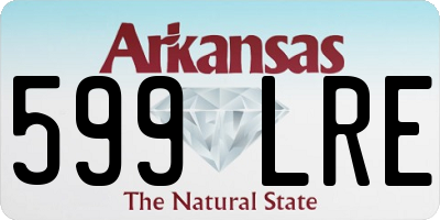 AR license plate 599LRE