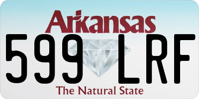 AR license plate 599LRF