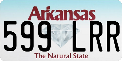 AR license plate 599LRR