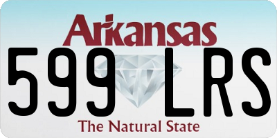 AR license plate 599LRS