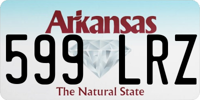 AR license plate 599LRZ