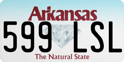 AR license plate 599LSL