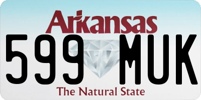 AR license plate 599MUK