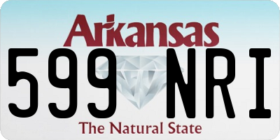 AR license plate 599NRI