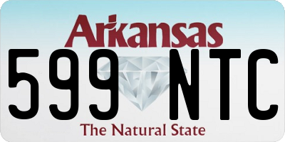 AR license plate 599NTC