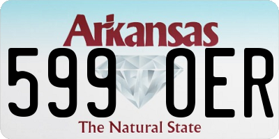 AR license plate 599OER
