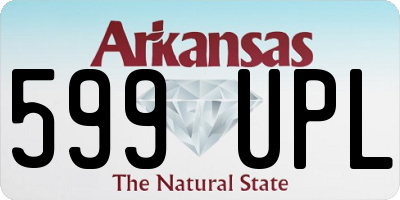 AR license plate 599UPL