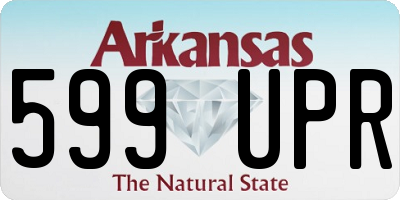 AR license plate 599UPR