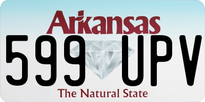 AR license plate 599UPV