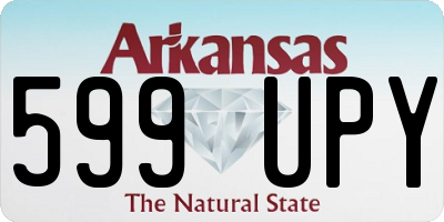 AR license plate 599UPY