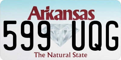 AR license plate 599UQG