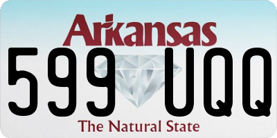 AR license plate 599UQQ