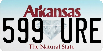 AR license plate 599URE