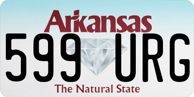 AR license plate 599URG