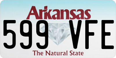 AR license plate 599VFE