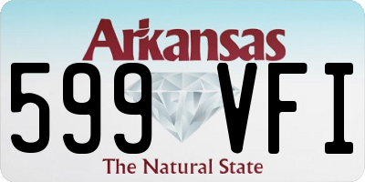 AR license plate 599VFI