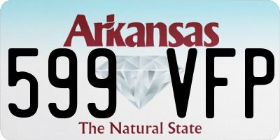 AR license plate 599VFP