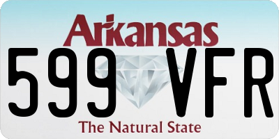 AR license plate 599VFR