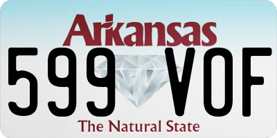 AR license plate 599VOF