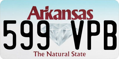AR license plate 599VPB