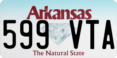 AR license plate 599VTA