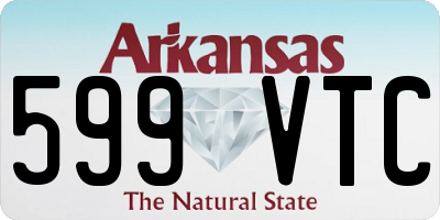 AR license plate 599VTC