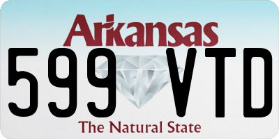 AR license plate 599VTD