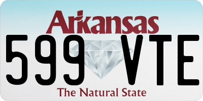 AR license plate 599VTE