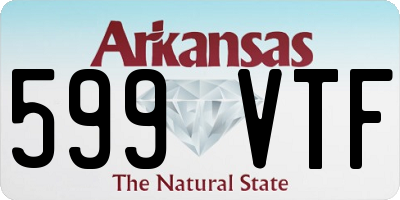AR license plate 599VTF
