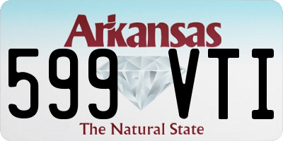 AR license plate 599VTI