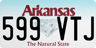 AR license plate 599VTJ