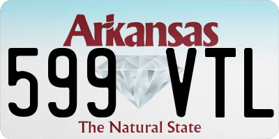 AR license plate 599VTL