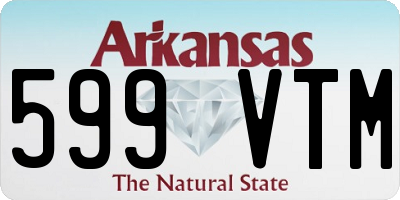 AR license plate 599VTM