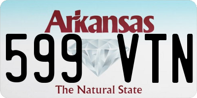 AR license plate 599VTN