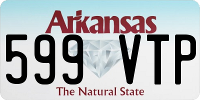 AR license plate 599VTP