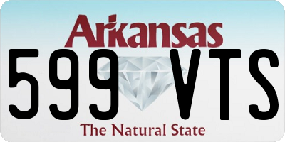 AR license plate 599VTS