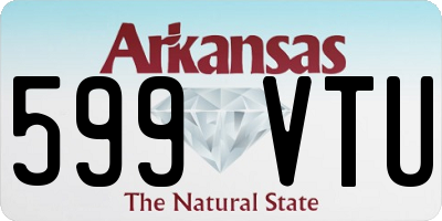 AR license plate 599VTU