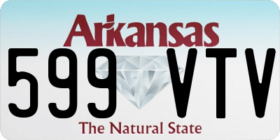 AR license plate 599VTV