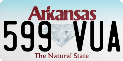 AR license plate 599VUA