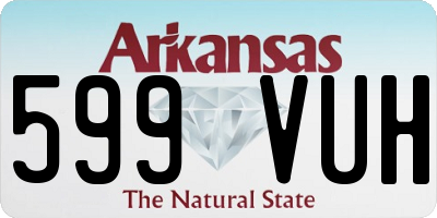 AR license plate 599VUH