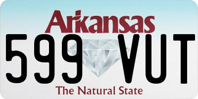 AR license plate 599VUT