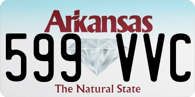 AR license plate 599VVC