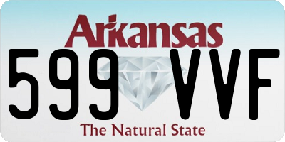 AR license plate 599VVF