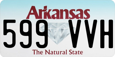 AR license plate 599VVH